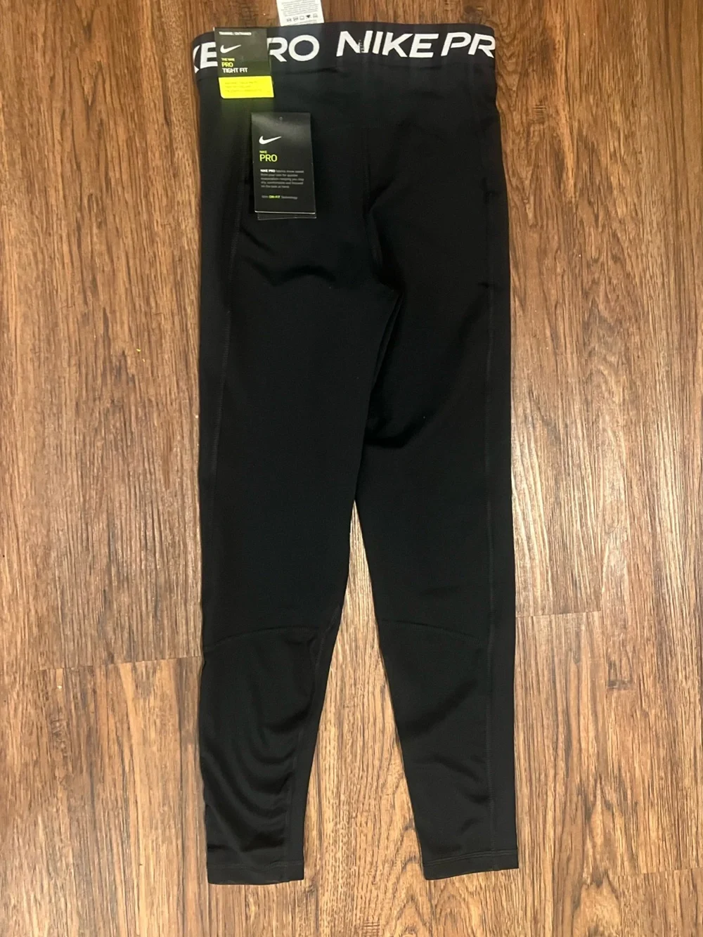 Night tight fit pro leggings mid rise cropped XS